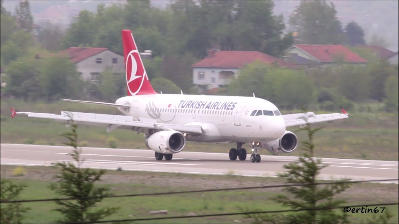 Minik Airbus'tan Güzel bir İniş / Zonguldak Havalimanı / 03.05.2022
