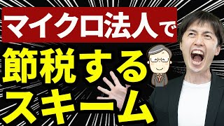 【必見！】副業するならマイクロ法人を作って節税！仕組みとシミュレーション