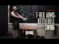 T-Rex Arms Kettlebell Swing