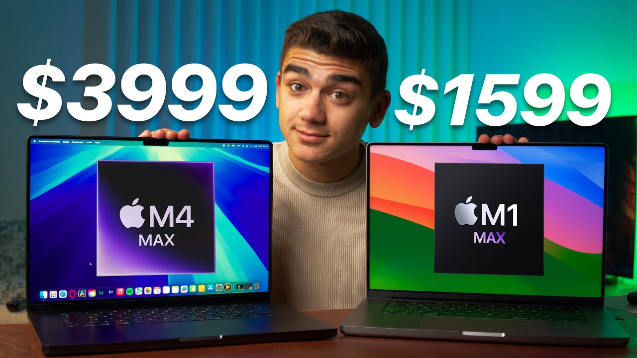 M1 Max MacBook Pro vs M4 Max MacBook Pro! Should you Upgrade? - YouTube