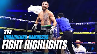 The Dominating SKILL From Vasiliy Lomachenko Against George Kambosos! | FIGHT HIGHLIGHTS screenshot 4