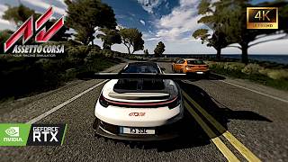 Best Realistic Graphics Mod in Assetto Corsa | Porsche 911 GT3 RS with Insta360 Cam