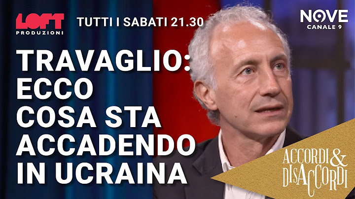 Travaglio: ecco cosa sta accadendo in Ucraina