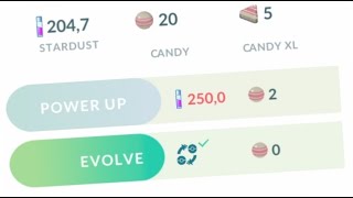 Evolve pokemon with zero Candy