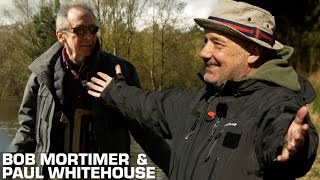 Stealthy Fishing for Wild Carp | Gone Fishing | Bob Mortimer & Paul Whitehouse Stealthy Fishing for Wild Carp | Gone Fishing | Bob Mortimer & Paul Whitehouse
