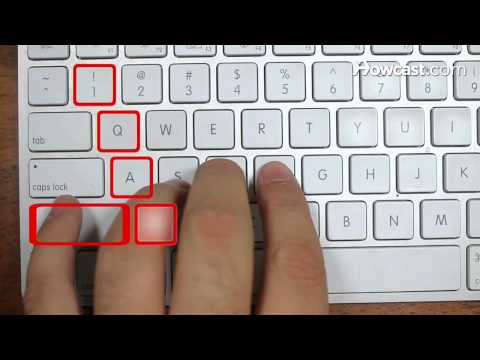 Video: How To Type With All Your Fingers