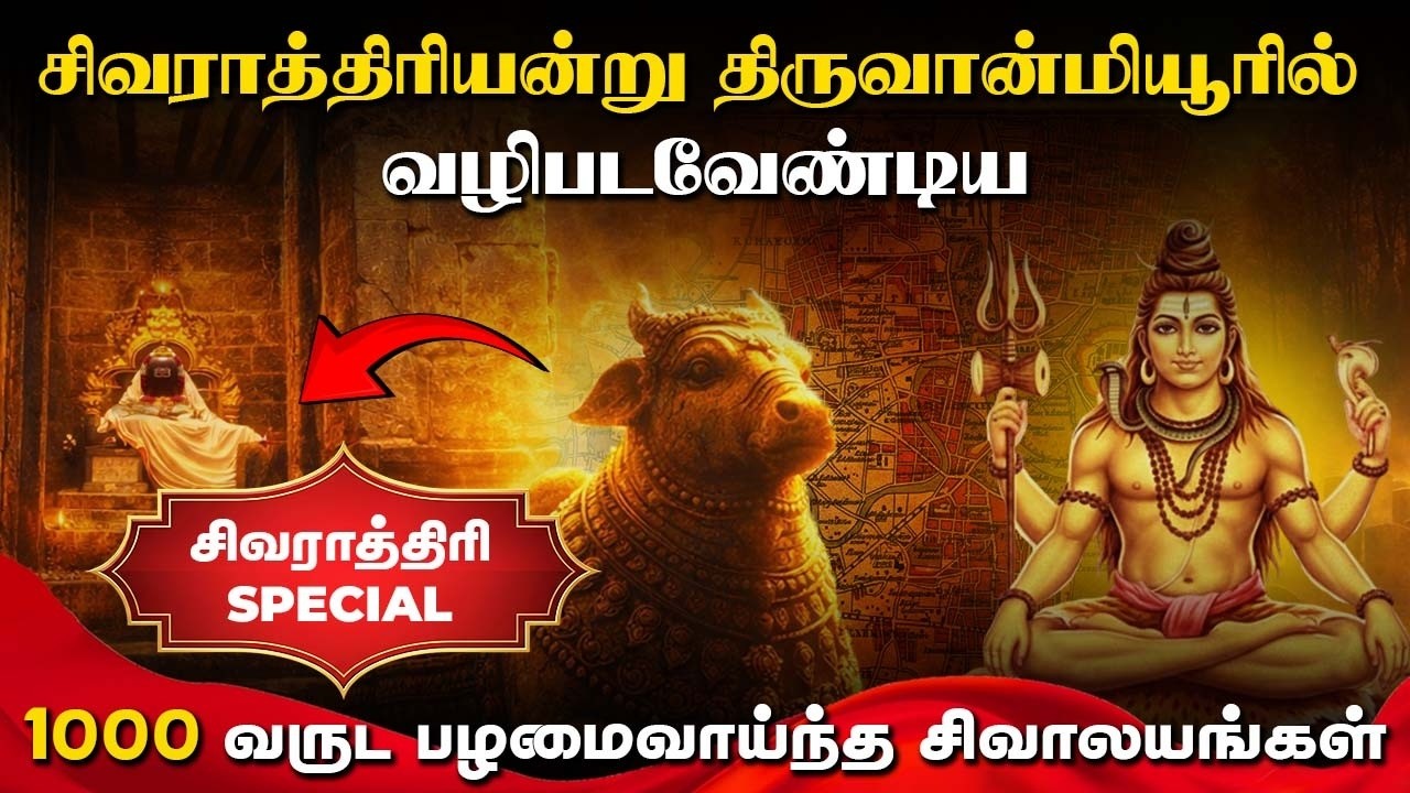 திருவான்மியூர் அருகில் 1000 வருடங்கள் பழமை வாய்ந்த ஜீவ சமாதி - சிவாலயங்கள்! | Sithan Pokku