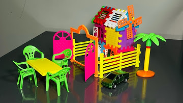 Satisfying DIY House ASMR/ building blocks/ block game/lego building blocks#asmr#buildingblocks#lego