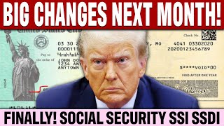 ALERT! HUGE Social Security CHANGES Coming Next Month | MAY 2025 | SSA SSI SSDI Update