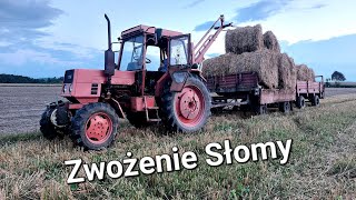 ★ ZWOŻENIE SŁOMY 2023 ★ LTZ 55 W AKCJI! ★