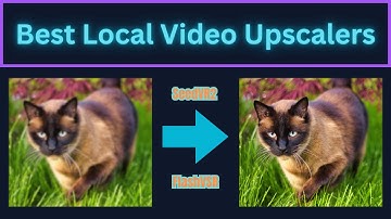 How to Upscale Video/Image Quality to 4K+ | Best Free Local AI Upscalers
