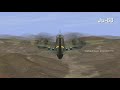 Бомбардировка на Ju-88 и He-111. Работа с бомбовым прицелом Lotfe