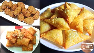 3 Maldivian iftar snacks / bajiyaa (samosa) / fuh kavaabu / bis keemiya
