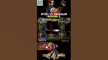 KYO1 VS KRIZALID ROUND 2 KOF99 #kof99  #arcade #retrogames #neogeo
