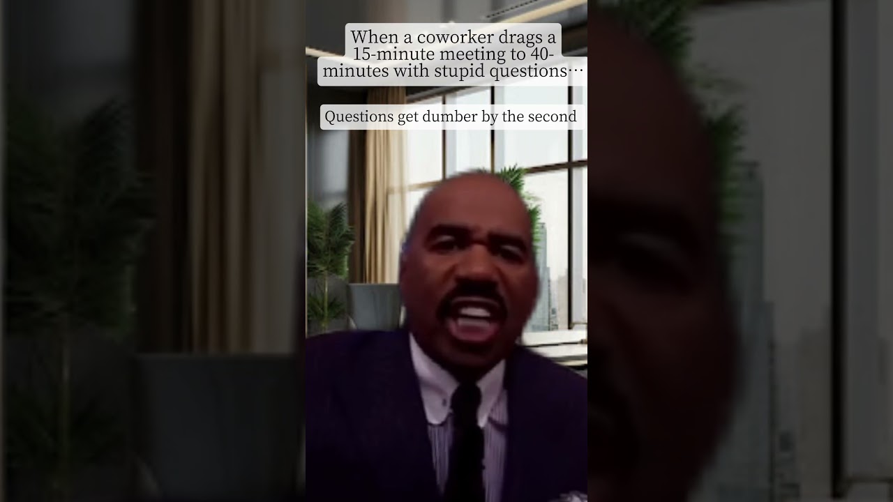 "The Agenda Said 15 Minutes... Not a Lifetime! 😂"  