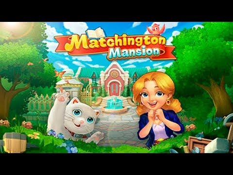 Matchington Mansion #1 Знакомство с Игрой (уровни 1-6) Восстанавливаем Фамильный особняк