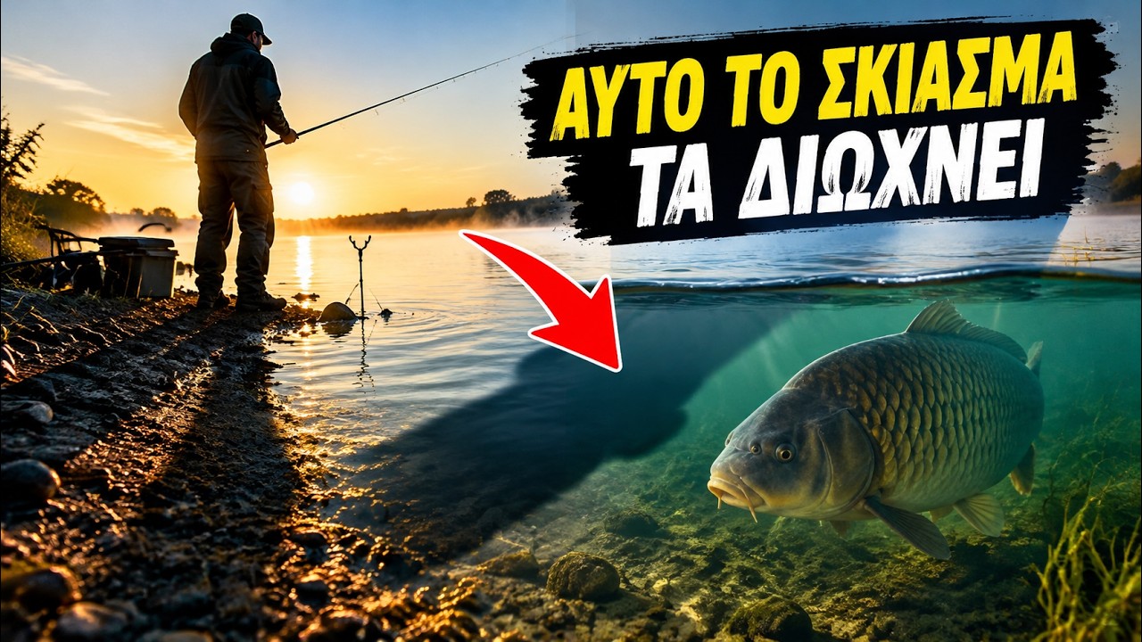 Το Μεγαλύτερο Ψέμα Στο Πρωινό Ψάρεμα: Πώς Η Σκιά Και Τα Ρούχα Σου Διώχνουν Τα Ψάρια!