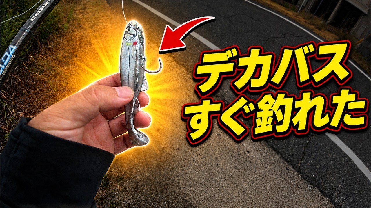 チビレイジースイマー作ったらヤバかった！【ぼっち釣行】このセッティングやばいって！おすすめルアー【バス釣り】
