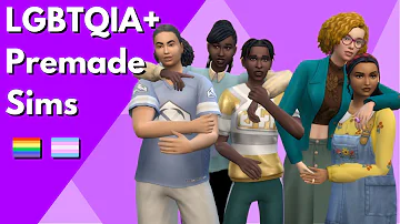 More Premade LGBT Families in The Sims 4