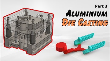 Complete Die Casting Design in SolidWorks - FootRest part 3/4