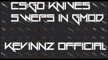 Add-ons Showcase | CS:GO Knives SWEP | GMod