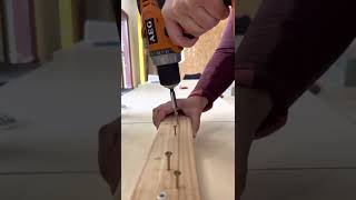 Tests de différentes vis bois sans pré-perçage… #vis agglo / vis #rocket / vis #panelvit