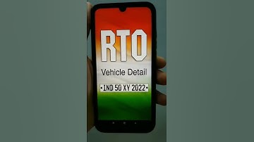 Search vehicle owner details using vehicle number.