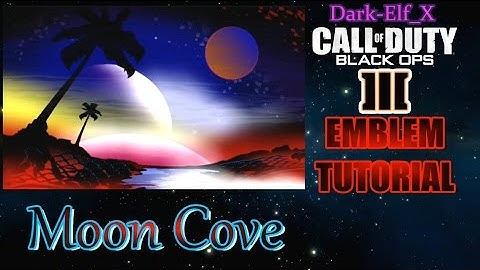 Black Ops 3 Emblem - Moon Cove (Space)