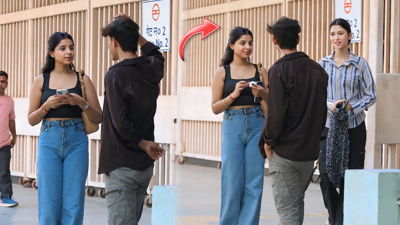 इतनी Cute लड़की मैंने पहली वार देखीं 😍 || Gone Love || Squad Prank || 