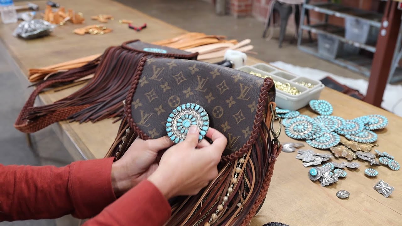 New Vintage rehabs old handbags with fringe, feathers and TLC — VIDEO, Fashion