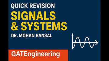 GATE Preparation | GATE 2026 | Complete Quick Revision on Signals and Systems