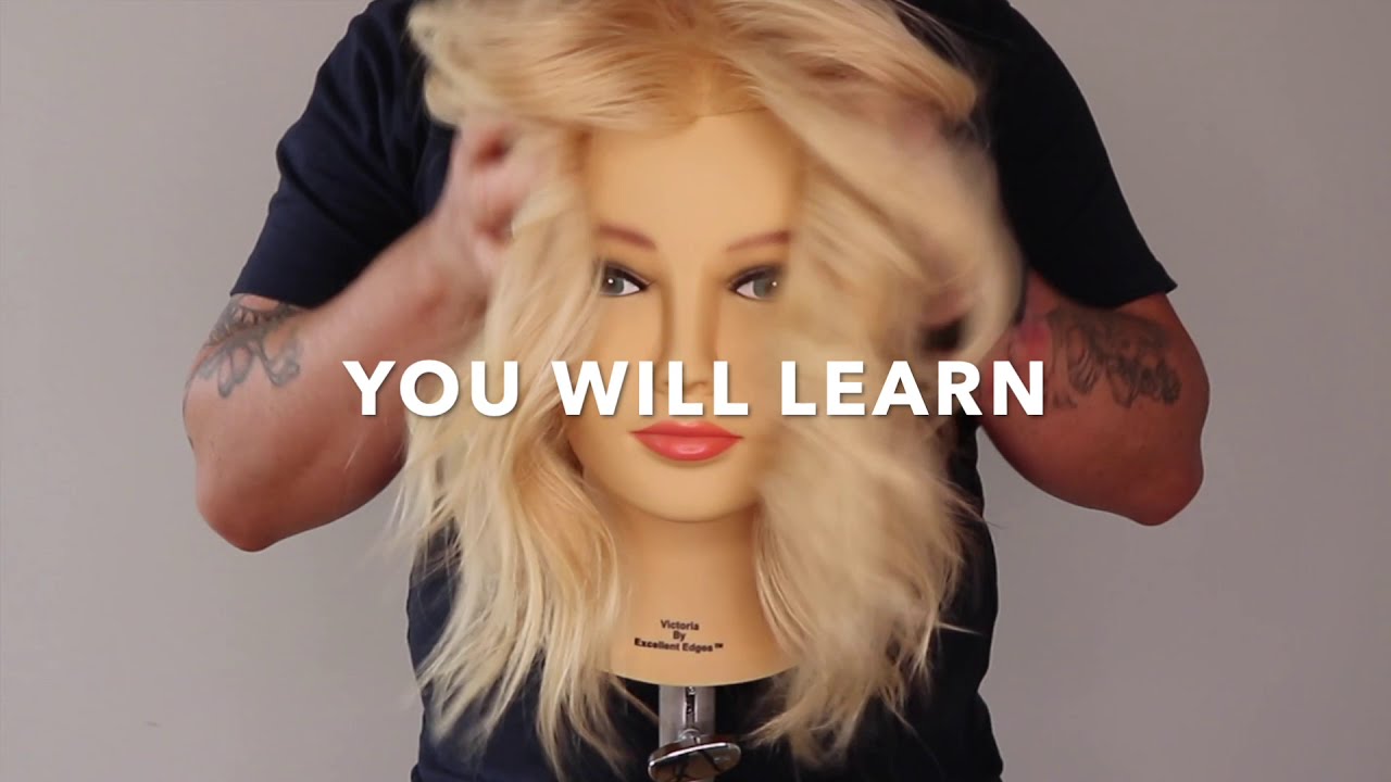 HOW TO CUT CONCAVE LAYERS WITH FACE FRAMING: Super Easy Salon Classic Layered Haircut Tutorial