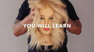 : HOW TO CUT CONCAVE LAYERS WITH FACE FRAMING: Super Easy Salon Classic Layered Haircut Tutorial