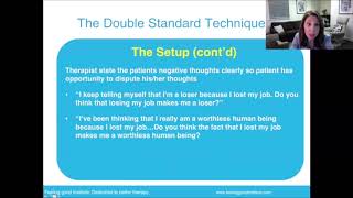Cognitive Role Playing Techniques   Dr  Jill Levitt