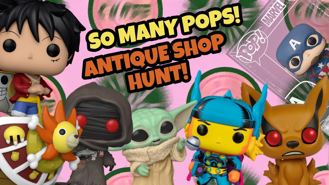 So Many Funko Pops! Antique Shop Hunt! Funko Fair 2023 Talk! YouTube