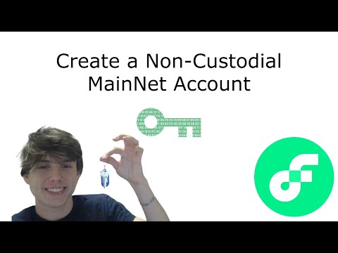 How to create a Non-Custodial account on Flow MainNet