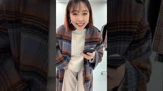【神戸レタス】チェック柄ノーカラーコート [K834]
