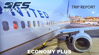 TRIP REPORT | United Airlines - 737 900ER - Newark (EWR) to Houston (IAH) | Economy Plus screenshot 4