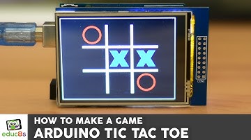 Arduino Game Project: Tic Tac Toe Game with a touch screen and an Arduino from Banggood.com