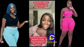 Ghana FDA ɛxposed over Fella Makafui's Simply Snatched products after Medikal's ɛxposé-MC Yaa Yeboah