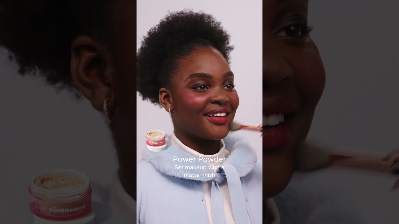 Matte skin in a snap 🫰Blur & prime with The 