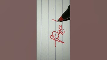 Pratima...#shorts #english #pen #handwriting #writing #calligraphy #lettering #cursive