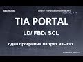 TIA Portal LD/FBD/SCL