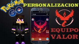 Personalizacion POKEMON GO EQUIPO "VALOR" screenshot 2