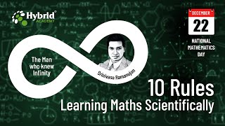 10 Rules - Learning Maths Scientifically #maths #nationalmathsday #leanmaths #mathsscientifically