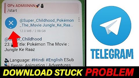Telegram Download Stuck Problem Fix✅ || Telegram Media Not Downloading Problem Solution 2024