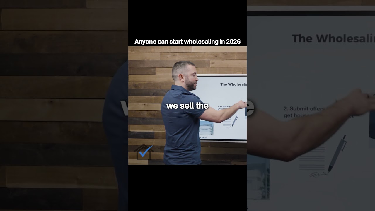 How Wholesale Real Estate Works For DUMMIES!