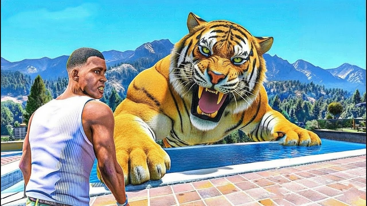 ФРАНКЛИННІҢ ҮЙІНЕ ДӘУ АРЫСТАН ШАБУЫЛ ЖАСАДЫ (GTA V)