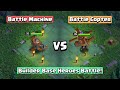 Battle machine vs battle copter  clash of clans