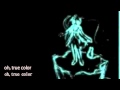 【初音ミク(とく)】　COLOR　【オリジナル曲】中文字幕